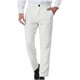 thumbnail image 1 of Ceisia Gift Men's Spring/Summer Casual Suit Pants - Straight Stripe Print Pocket Button Waist Polyester Trousers, 1 of 5