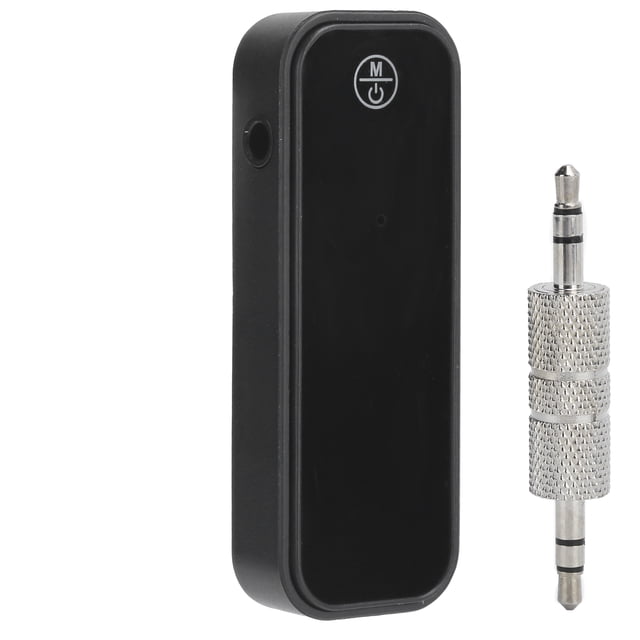 Receptor y transmisor Bluetooth 5.0 para coche, 2 en 1, miniadaptador de audio inalámbrico, entrada auxiliar de 3,5 mm