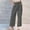 c01Gray, variant on Arnsht (S-5XL) Womens Plus Size Baggy Wide Leg Pants Casual Loose Cotton Drawstring Elastic Waisted Palazzo Pants with Pockets Gray XXXXXL