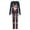 Black-3, variant on AWZXDE Christmas Pajamas Valentines Family Matching Pajamas Family Matching Deer Print Long Sleeve Pajama Cozy Sleepwear For Parents And Kids Holiday Family Night Toddler,140