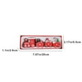 thumbnail image 4 of VOTRUDI Wooden Train Decoration,Christmas Decorations Clearance,Four Sections Christmas Gift,Christmas Indoor Decor for Room Office Tabletop,Red, 4 of 6
