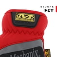 thumbnail image 4 of Guantes de trabajo Mechanix Wear FastFit, antideslizantes, rojos, talla XL, 4 of 8