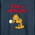 thumbnail image 3 of Garfield - I'm A Delight - Women's Lightweight French Terry Long Sleeve Shirt, 3 of 5