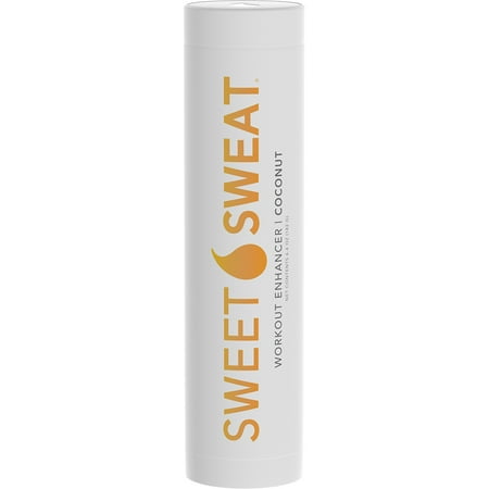 Sports Research Sweet Sweat Gel Workout Enhancer Roll-On Stick Coconut Scent 6.4 Oz.