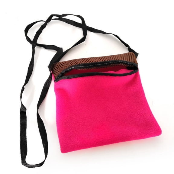Bonding Pouch Small Animal Outgoing Sleeping Bag Breathable Small Animal Carry Pouch With Shoulder Strap For Marmosets Squirrels Hamsters And Other Pets
