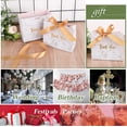 thumbnail image 5 of 20PCS Thank You Gift Bags Creative Paper Bag 11.5 x 4.5 x 10cm Small Bag for Birthday Wedding Party Gifts (Gold), 5 of 5