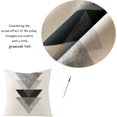 thumbnail image 6 of Throw Pillow Covers Black and White Pillow Cases Set of 4 Arrow Mountain 18x18 Decorative Square Zippered Cotton Linen Cushion Cover Room Sofa Decor, 6 of 6