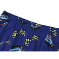 thumbnail image 5 of Beezizac Pajamas For Big Boys Games Blue Race Car Short Sleeves 2-Piece PJs Set Children Soft Sleepwear Size 12, 5 of 7