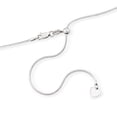 thumbnail image 3 of Ross-Simons Italian 1mm Sterling Silver Adjustable Snake-Chain Necklace, Women's, Adult, 3 of 6