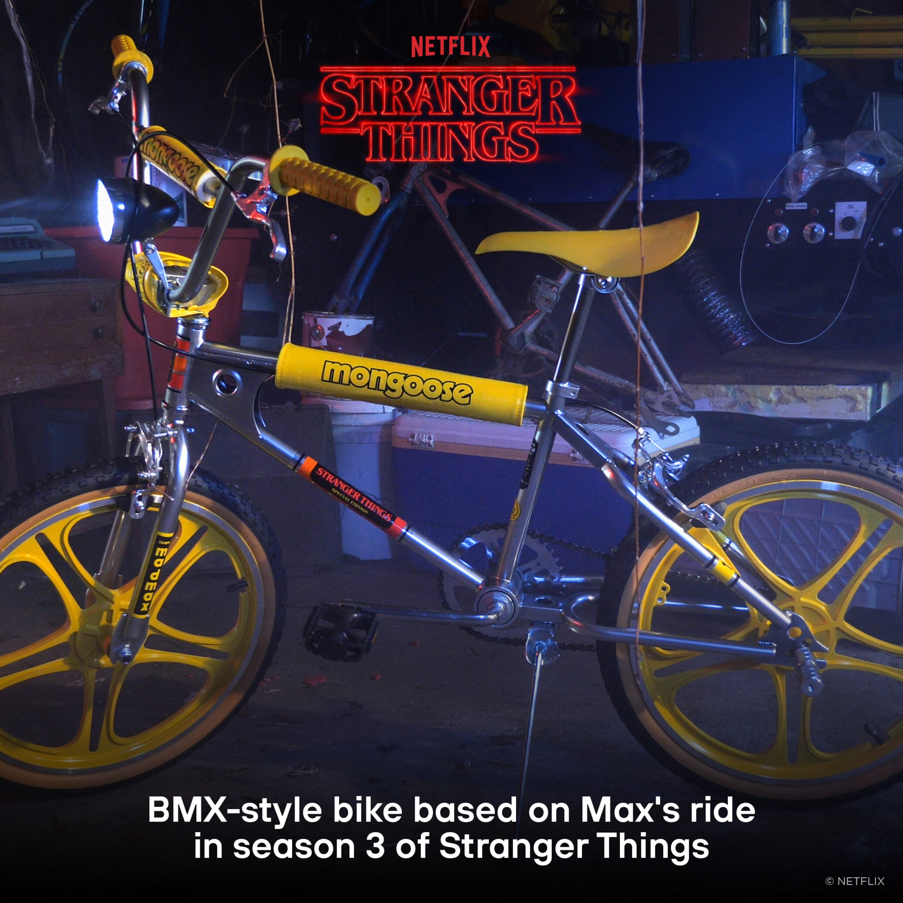 dustin's bike stranger things