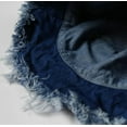 thumbnail image 2 of CoCoMangos Bucket Hat Denim Fisherman Hat for Women Fringe Wide Brim Summer UV Protection Sun Hat Distressed Beach Hat, 2 of 5