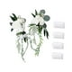 thumbnail image 2 of Flores en el respaldo de la silla de la boda, banco floral para el pasillo, decoración floral para el pasillo de la ceremonia de boda Blanco, 2 of 7