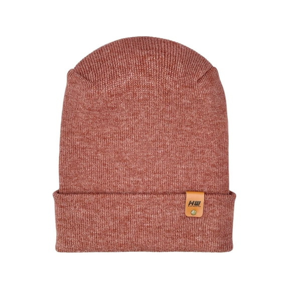 NEW HAAKWEAR Theta-Stitch Cuffed Beanie - Designed and Made in USA (Patent Pending Design) - Rusty Burgundy