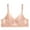 Beige, variant on Plus Size Front Closure Lace Bra for Women Thin Push Up Breathable Lightweight Comfortable Daily Underwear