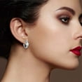 thumbnail image 1 of Boucles d'Oreilles Élégantes en Zircon pour Femmes, 1 of 6