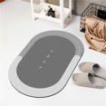thumbnail image 1 of Absorbent Bath Mat Toilet Floor Carpet Non Soft Rug For Bathroom Kitchen Bedroom, 1 of 3