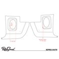 thumbnail image 4 of Panneaux de Protection Rétro avec Haut-Parleurs Premium KPM216476-463, 4 of 4