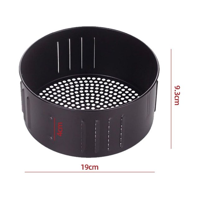 Bgsha Safe Kitchen Roasting Cooking Tool Air Fryer Basket Baking Tray Kitchenware