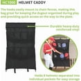 thumbnail image 5 of Champion Sports Heavy Duty Nylon Hanging/Folding Team Helmet Bag with Hanging Hooks and Carry Handle - Holds 12 Helmets, 5 of 6
