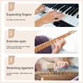 thumbnail image 2 of MasteelfCA 2pcs Musical Instrument Finger Expander Plastic Finger Expansion Trainers, 2 of 8