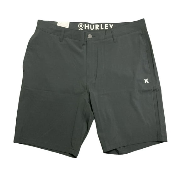 Hurley Men's All Day Hybrid Quick Dry 4 Way Stretch Short (Black, 30)