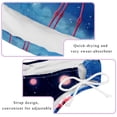thumbnail image 3 of Starry Sky Flamingo Detachable Sponge Adjustable Strap Bikini Set - Two-Pack Swim Wear One-Piece Swimsuits, 3 of 6