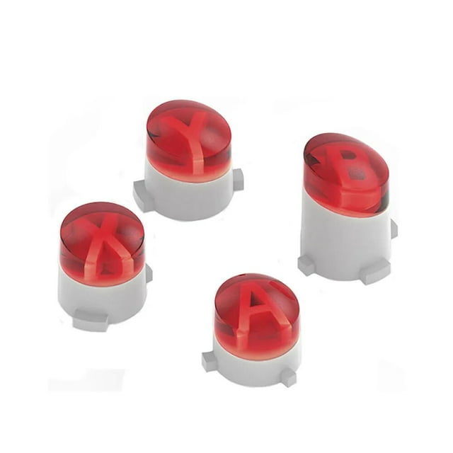 1Set Replacement Buttons ABXY Mod Kit for Xboxone Controller Button For Xbox One Slim / Elite Xbox Series X S Repair Part Red