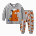 thumbnail image 2 of Gerichy Little Boys Pajamas 2 Pieces Long Set Cotton Sleepwear Kids Dinosaur Pjs Toddler Winter Clothes 12M-6T, 2 of 4
