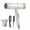 White, variant on Black Black Fireproof Plastic High Power Ionic Hair Dryer 134.6掳F Constant Temperature Hot Wind Comb For Salon Home Styling 3 Speeds