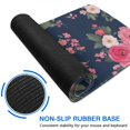 thumbnail image 6 of Long Mouse Pads for Desk,Pioneer Flower Floral Print Pattern Desk Mats on Top Of Desks, Desk Mouse Pad Extra Large with 3mm Non-Slip Base and Stitched Edge for Gaming,Office,Work,Home 31.5"x11.8", 6 of 6