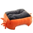 thumbnail image 2 of Destyer Snuggle Up With Furry Friend Soft Dog Bed With Raised Rim Dog Kennel Pet Bed Waterproof Bottom rose red S 1Set, 2 of 6