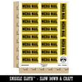 thumbnail image 2 of Made in USA with Border Sticker Set - Yellow - Matte Finish - 2.00" Large, 2 of 7