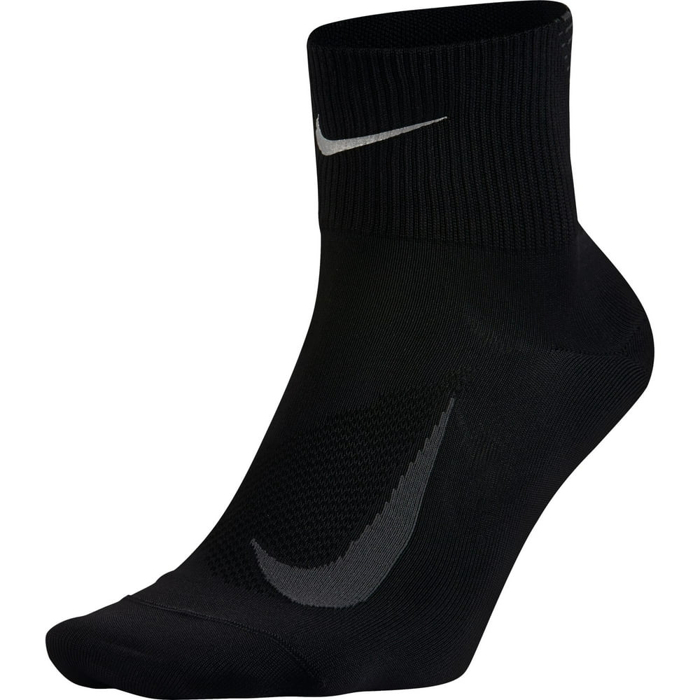 Nike - Nike Elite Lightweight 2.0 Quarter Men's Running Socks Black ...
