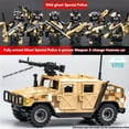thumbnail image 4 of NWJ Building Block Toys - Ghost Special Police Military Figures with Plane and Car, Special Forces Assembly Minifigures, Perfect Gift for Boys and Children, 4 of 5