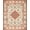 Beige Ivory Terracotta, Pattern 9, variant on ODIKA Beige Dining Vintage Scroll Border Distressed Neutral Cream Textured Pet Friendly & Kids Safe Play for Playroom, Bedroom, Reading Nook