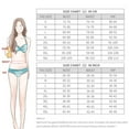 thumbnail image 2 of Plus Size Bathing Suits for Women Color Block Striped Tankini Swimsuits with Boyshorts Swimwear S-5XL, 2 of 6