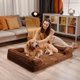 thumbnail image 2 of Cama Ortopédica para Perros Comfort Expression Café Chocolate con Funda Lavable y Base Antideslizant, 2 of 6