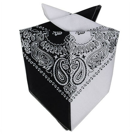 "Hip Hop Cotton Paisley Bandanas Double Sided Head Wrap Scarf Wris-and Hot L3P3"