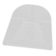 thumbnail image 6 of Leather Round Corner Ruler Circle Corner Template DIY Durable Leathercraft Measuring Template Multipurpose Circle Corner Hole Template Board, 6 of 10