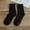 Black, variant on Tittly Socks for Women Slouch Socks Pure Color Warm To Keep Sock Lightweight Athletic Socks Cotton Socks Cute Socks Beige One Size