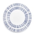 thumbnail image 4 of Mainstays Ink Spiral Print Dinner Plate, set of 4, 4 of 4