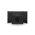 thumbnail image 1 of Toronto Maple Leafs  Laser Engraved Black Trifold Wallet, 1 of 1