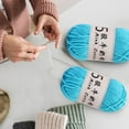 thumbnail image 1 of ICQOVD 5 Strands Milk Cotton Doll Crochet Diy Knitting Thread Baby Sweater Wool Ball, 1 of 6