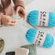 thumbnail image 1 of Hilo de algodón con leche para tejer muñecas y suéteres de bebé | Ovillo de hilo acrílico suave para manualidades | Lana para tejer bufandas, gorros y accesorios, 1 of 6