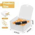 thumbnail image 7 of DECHISY Small White Gift Boxes with Lids and Ribbons, 12 Pack, 4.5''x4.5''x2'', 7 of 7