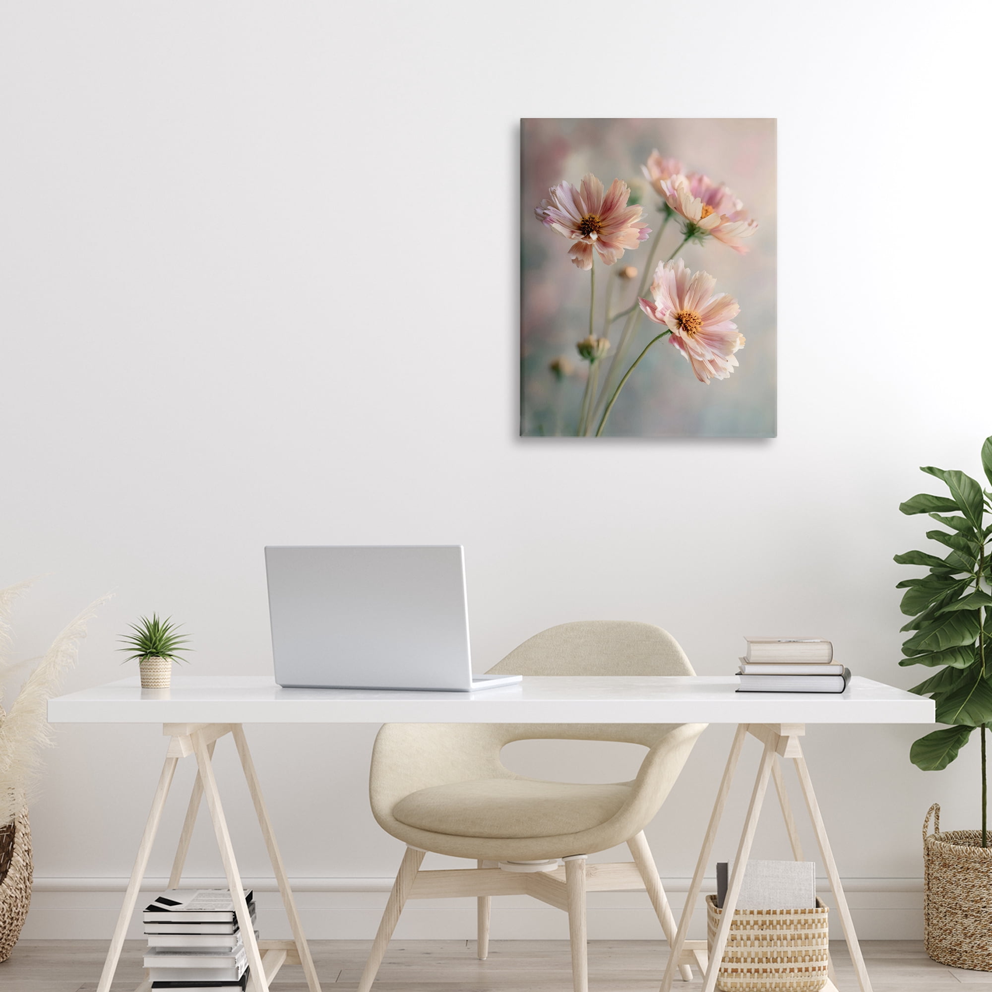 Stupell Industries Pink Daisies Close Up Canvas Wall Art, design by Franklyn Gregory