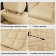 thumbnail image 6 of Fit for Subaru Outback 2005, PU Leather Full Set of 5 Seats Waterproof Beautify Interior, Beige Car Seat Covers, Beautify the Interior of Old Cars, 6 of 9