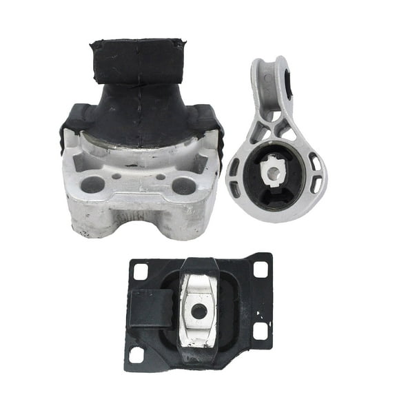 Set of 3 ISA Engine Motor & Trans Mount Compatible with 2008 2009 2010 2011 Ford Focus 2.0L L4 Replacement for A2986, A5322, A5312