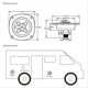 thumbnail image 3 of RV Wall Mount Filler for RVs Trailer Campers Boat Accessories White, 3 of 3