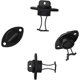 thumbnail image 5 of 4 Pieces Universal Thread Kayak Drain Plug Kit Hull Drain Stopper Kayak Drain Plug Canoe Boat Drain Holes Plugs Bung Replacement Accessories, 5 of 5